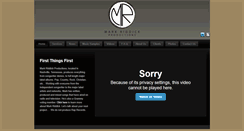 Desktop Screenshot of markriddickproductions.com